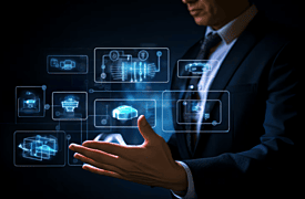 Zoho DataPrep dashboard for cleansing, transforming, and enriching business data